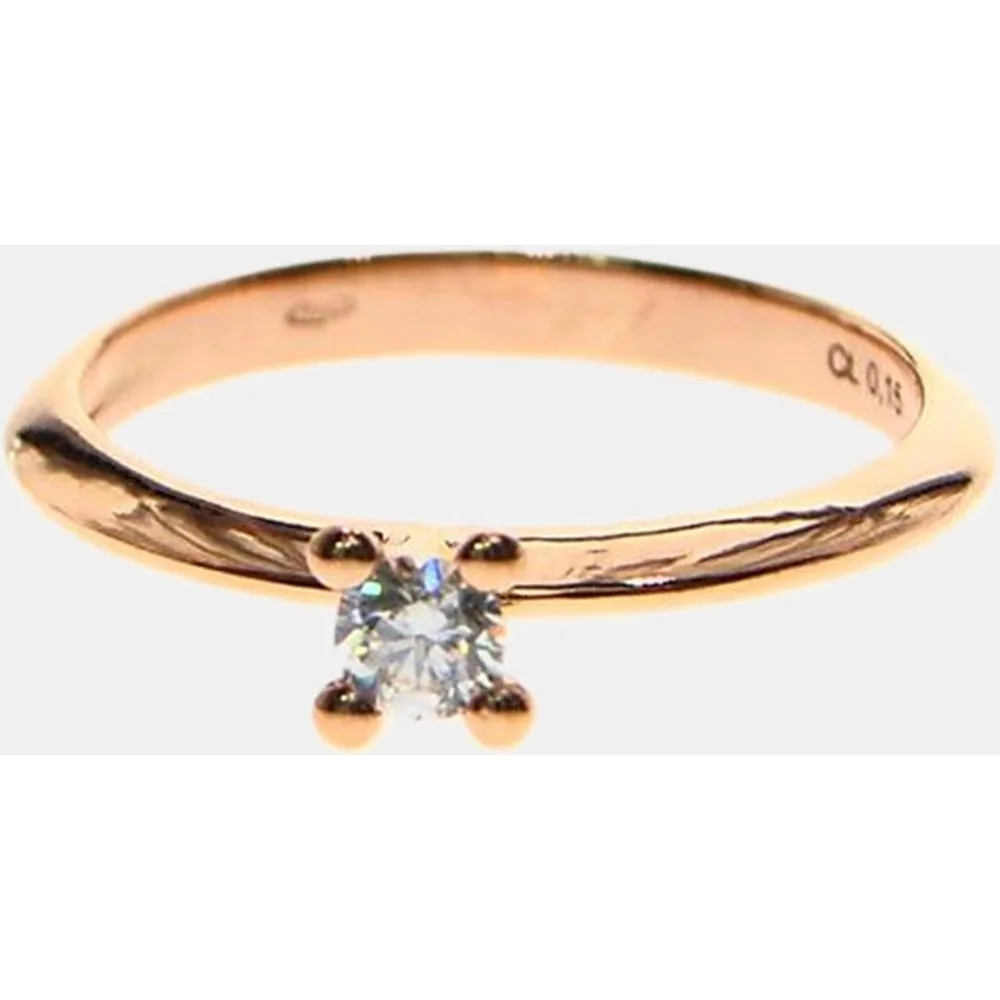 Anillo solitario de oro y diamante - El Corte Inglés - FashionsVida