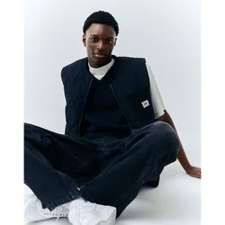 Workwear Relaxed Vest Black Größe XXL male
