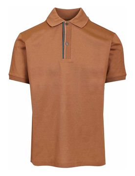 Polo Con Finiture A Righe
