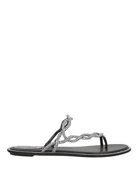 Zehentrenner Damen Schwarz 36 Damen