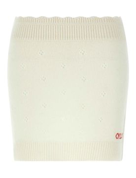 Chloe' Gonna con logo jacquard