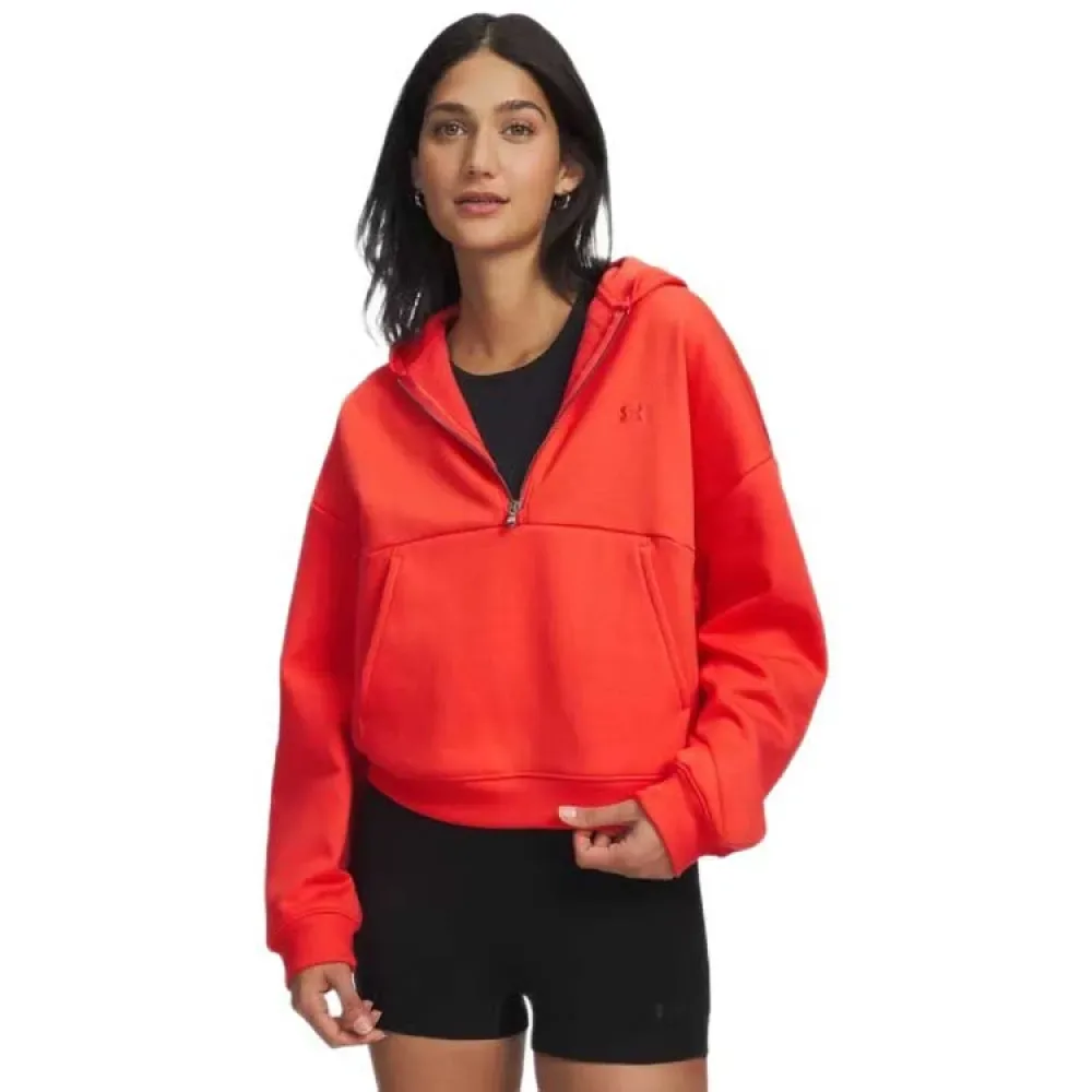 Sweat à Capuche Icon Fleece Red S - Under armour - FashionsVida