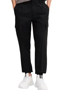 Herren Hose Schwarz 491866