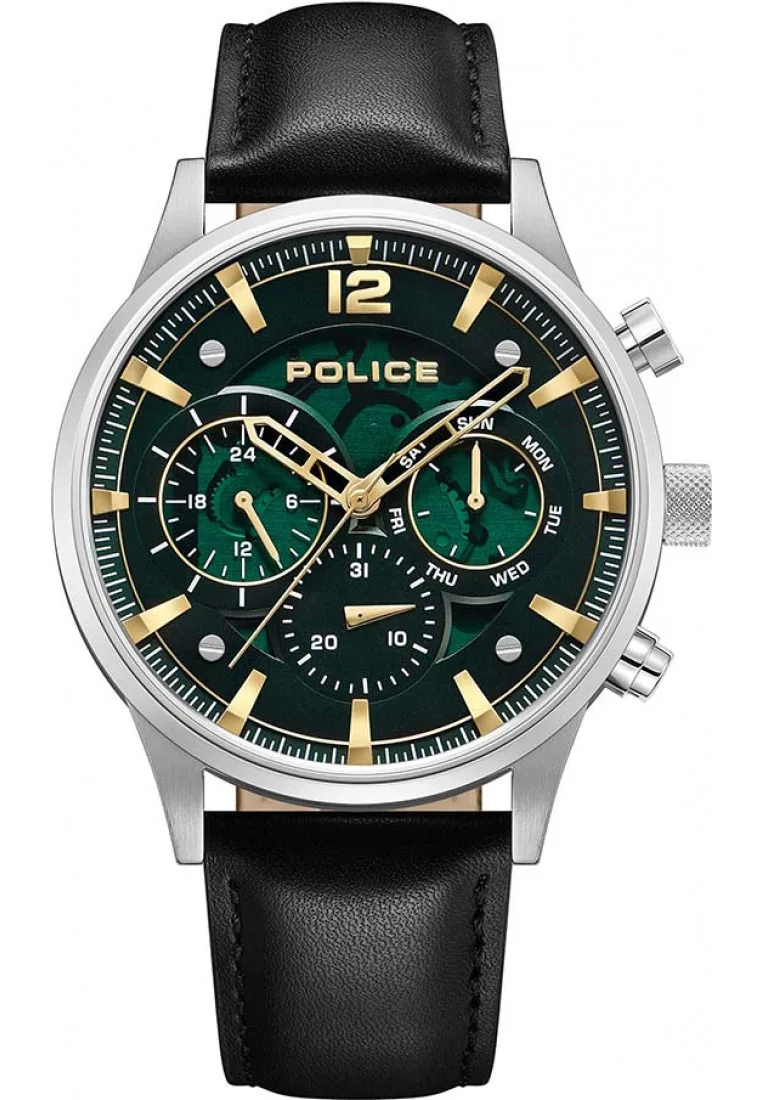 Pewgf0040201 Mens Driver Ii Watch - Silver - One Size - Police - FashionsVida