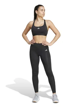 Stash Pocket High Waisted Leggings Black female - Adidas - FashionsVida