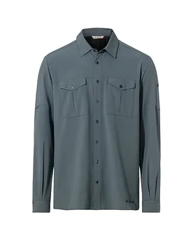Camisa de hombre Rosemoor II Uni gris M - VAUDE - FashionsVida