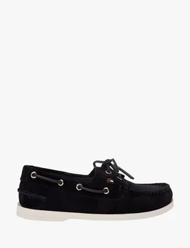 Mocassins à lacets en cuir daim - Tommy hilfiger - FashionsVida