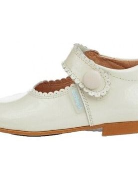 Ballerinas 1502 Merceditas Nacar Con Velcro Beige 18;19;20;21;22;23;24;25 Female