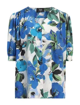 Camisa Mujer Azul eléctrico M,S Mujer - Tpn - FashionsVida