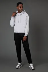 Men's Black Stretch Tapered Fit Jeans Size: 32S - Black - Size: 32S