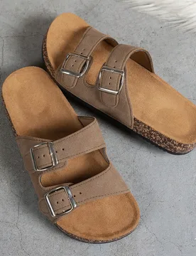 Sandalias de mujer de estilo retro con punta abierta, transpirables, cómodas, antideslizantes y duraderas, calzado de verano para damas - Shein - FashionsVida
