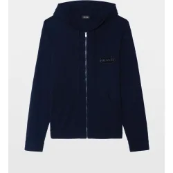 Zadig & Voltaire - Cardigan de hombre con capucha y cremallera