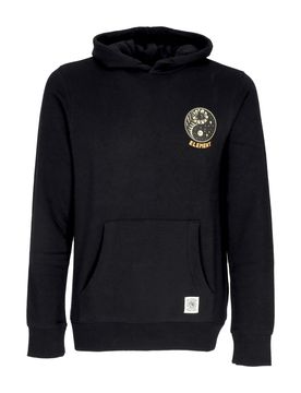 Felpa Cappuccio Uomo Balance Hoodie X Timber Flint Black