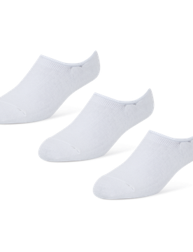 Pack Active Dry Invisible Unisex Socken - Weiß - Größe 35 - 38 White 35 - 38