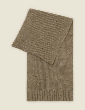 Mikelli Mens Nep Wool Blend Boxed Scarf - - Size: ONESIZE - Larsson & Co - FashionsVida