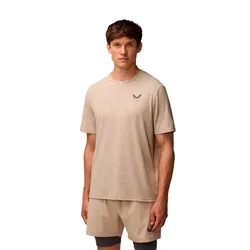 T-shirt à Manches Courtes Flow Engineered Knit Mustard / Black L