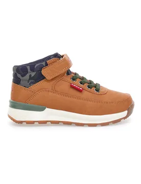 Sneakers mid marroni con dettagli camouflage Ascot Mini 30 - Levi's - FashionsVida