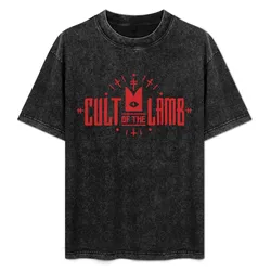 Cult Of The Lamb T-Shirt Summer Print Short Sleeve Tee