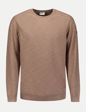 Strickpullover Slub Braun XL