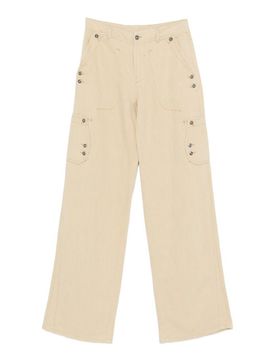 Jeans Morbidi In Lino E Cotone