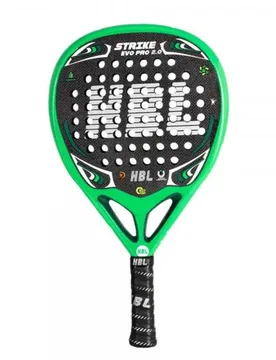 Strike Evo Pro 2.0 Padel Racket Black / Green One Size - HBL - FashionsVida