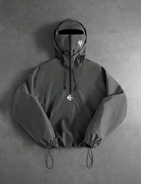 Sudadera con capucha casual para hombres, de diseño de doble capa, versátil, con estampado bordado de moda estilo Ins, adecuado para todas las estac - Shein - FashionsVida