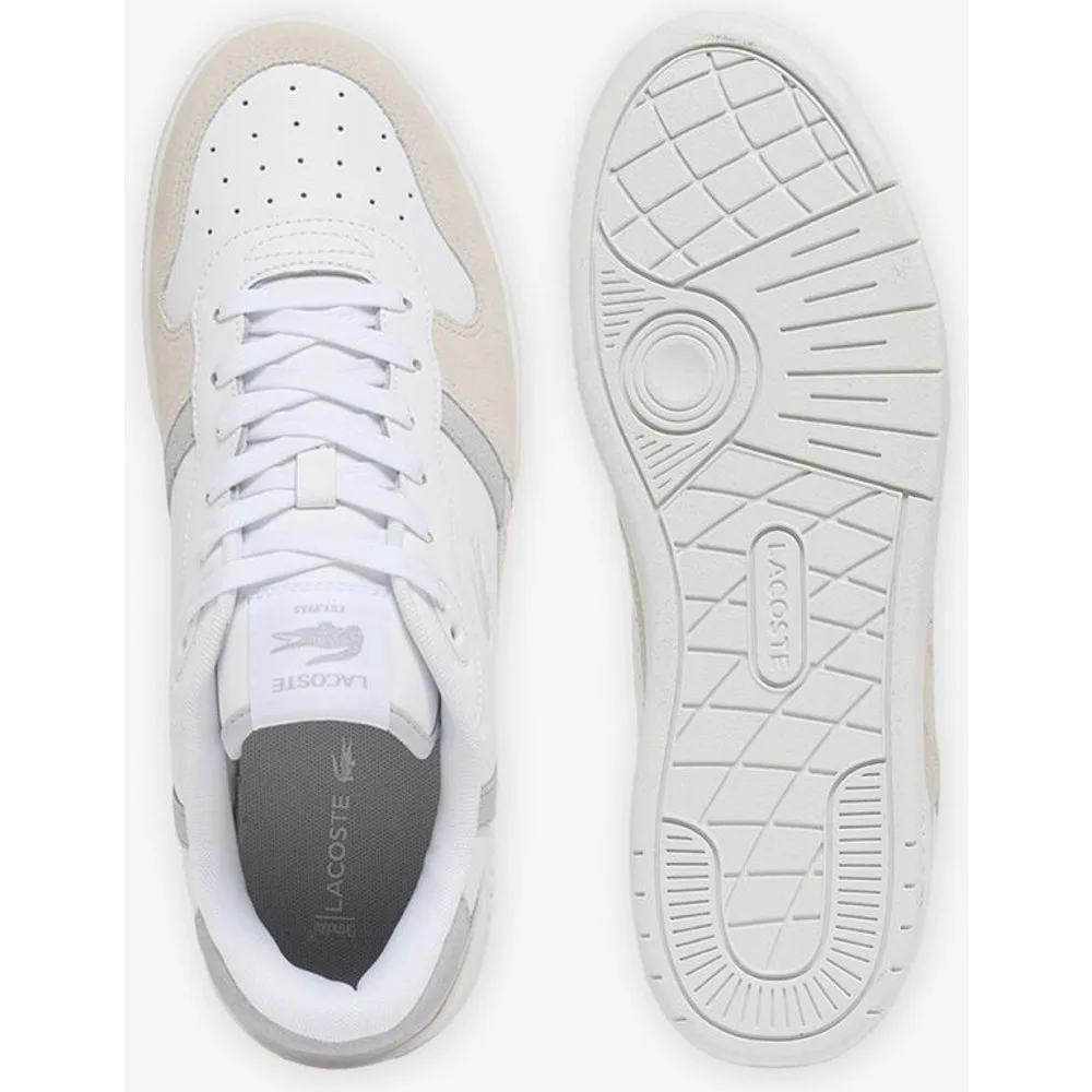 Zapatillas t-clip set de piel de hombre - Lacoste - FashionsVida