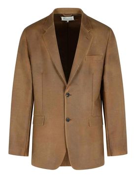 Blazer a Mohair e lana
