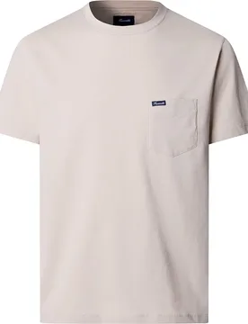 FaÇonnable Maglietta A Maniche Corte Indemodable Light Beige XL - Façonnable - FashionsVida