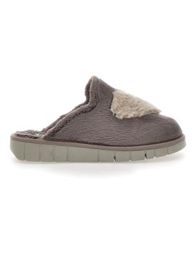Pantofole Taupe con Cuore 7883 37