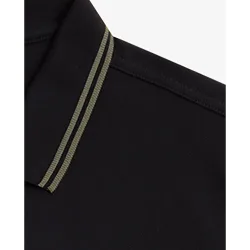 Polo de hombre de piqué de algodón manga corta
