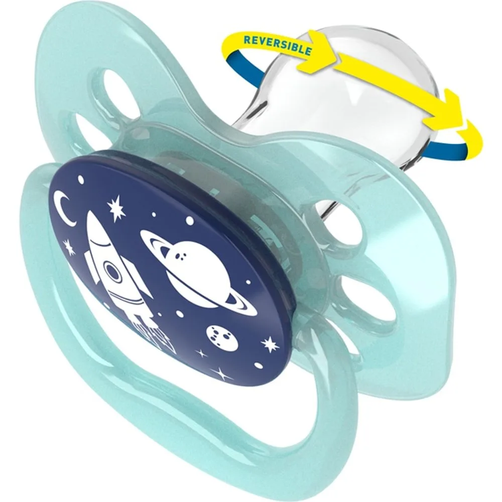 Chupete Advantage Reversible T1 0-6 Meses. Pack 2 Und. - Dr. Brown's - FashionsVida