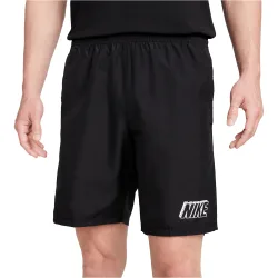 Dri-fit academy bermudas hombre Negro (XL)