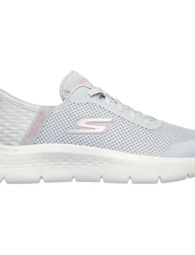 Go Walk Flex - Grand Entry Damen Slipper, grau, Größe 39 39 - Skechers - FashionsVida