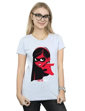 Women's Incredibles 2 Incredible Cotton T-Shirt in Grey Size: Medium - Grey - Size: M - Disney - FashionsVida