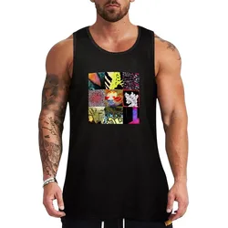 Ink & Pastel Tank Top Athletic Fit Tank Top Quick Dry Training Sleeveless