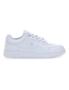 Sneakers bianche total white con logo RD18 LOW B GS 38