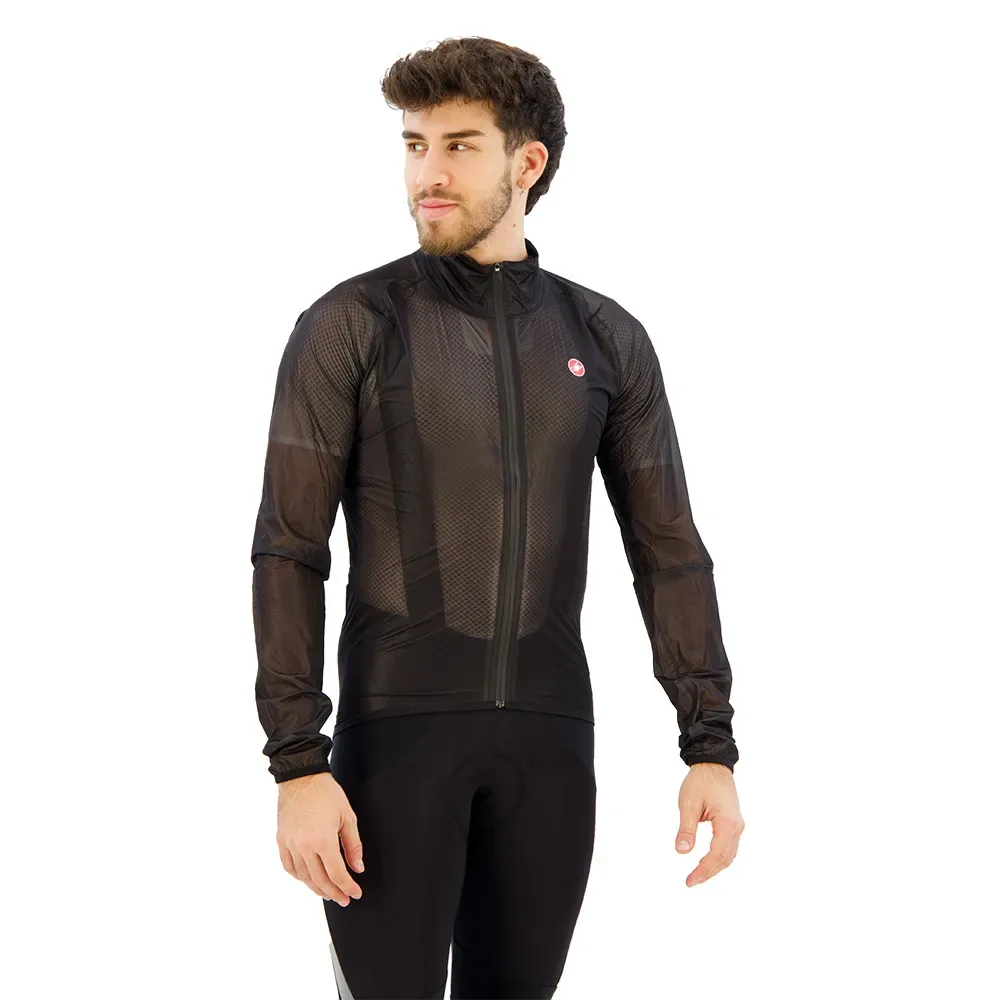 Giacca Squall Shell Light Black - Castelli - FashionsVida