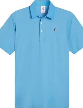 Puma Polo PTC Jacquard, blau s - Puma - FashionsVida