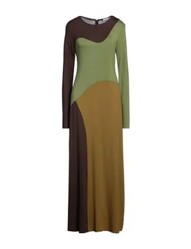 Malìparmi Vestido largo Mujer Verde militar 44 Mujer - Maliparmi - FashionsVida