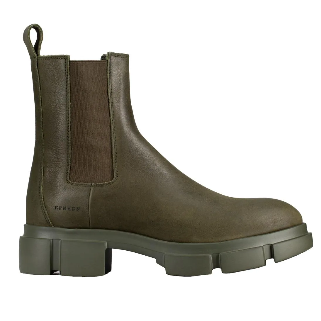 CPH 570 Boots Waxed Nabuc Khaki 36 Damen - Copenhagen Studios - FashionsVida