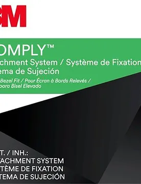 Système De Fixation Comply Avec Cadre Surélevé Black One Size unisex - 3M - FashionsVida