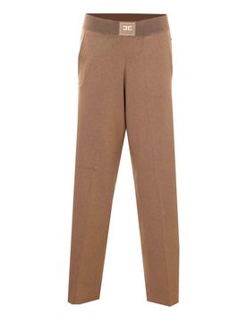 Elisabetta Franchi Pantaloni beige