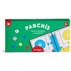 Juego de viaje Parchís magnético plegable
