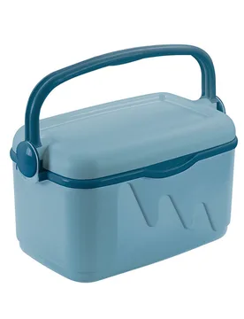 Kühlbox mit Deckel und Bügelgriff 10 L blau - Curver - FashionsVida