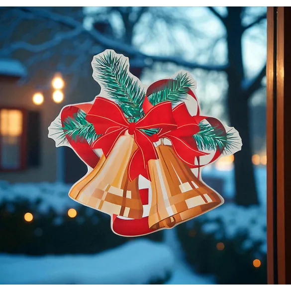 Türaufkleber "Weihnachtsglocken" - 3Pagen - FashionsVida