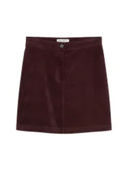 Minigonna rosso scuro 40