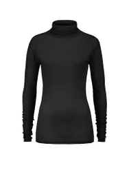 Camiseta de cuello alto negro 34