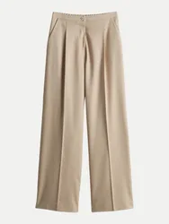 Wide-Fit Pants Maiga French Beige 40