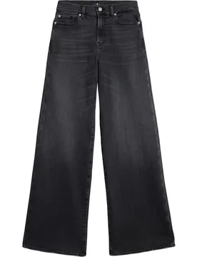 Vaqueros campana de mujer lotta con cintura alta - 7 For All Mankind - FashionsVida